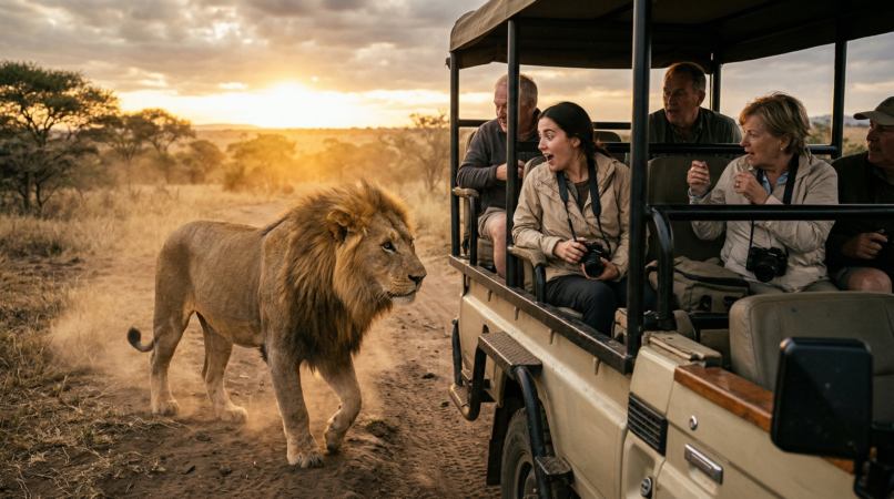 lions park with croco parc