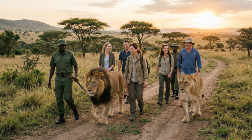 lions park with croco parc