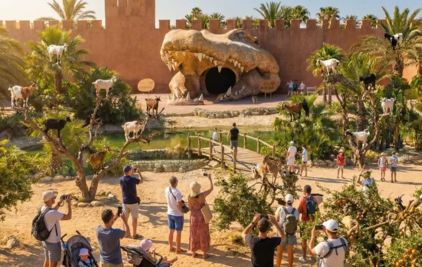 Crocoparc & Goats in Trees Tour from Agadir